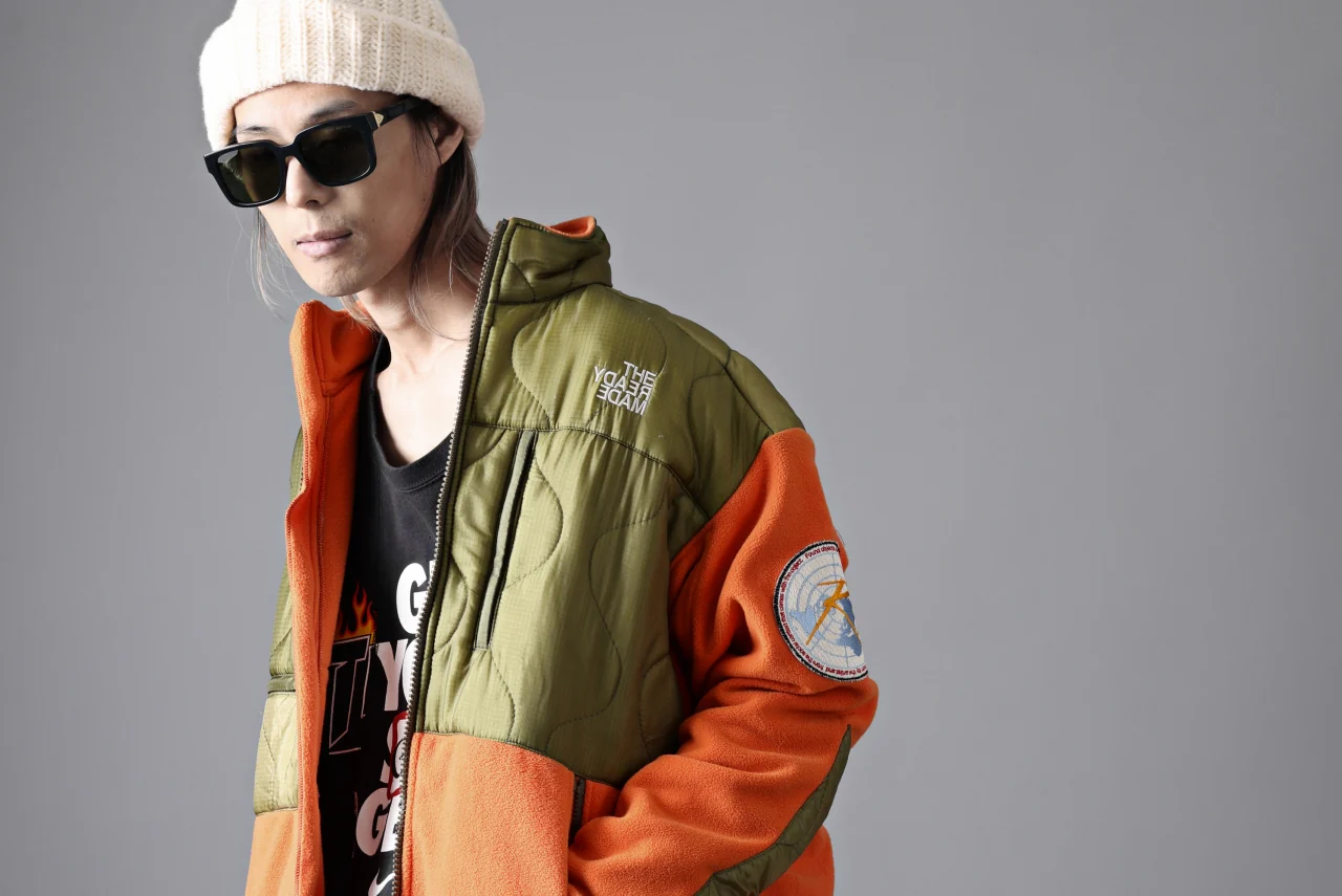 READYMADE FREECE JACKET (ORANGE) - Image 58