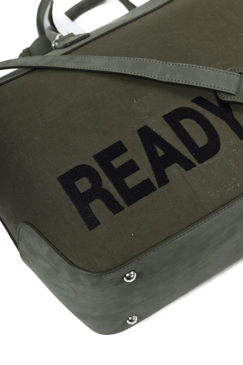 READYMADE GYM BAG LARGE (KHAKI #B) - Image 16