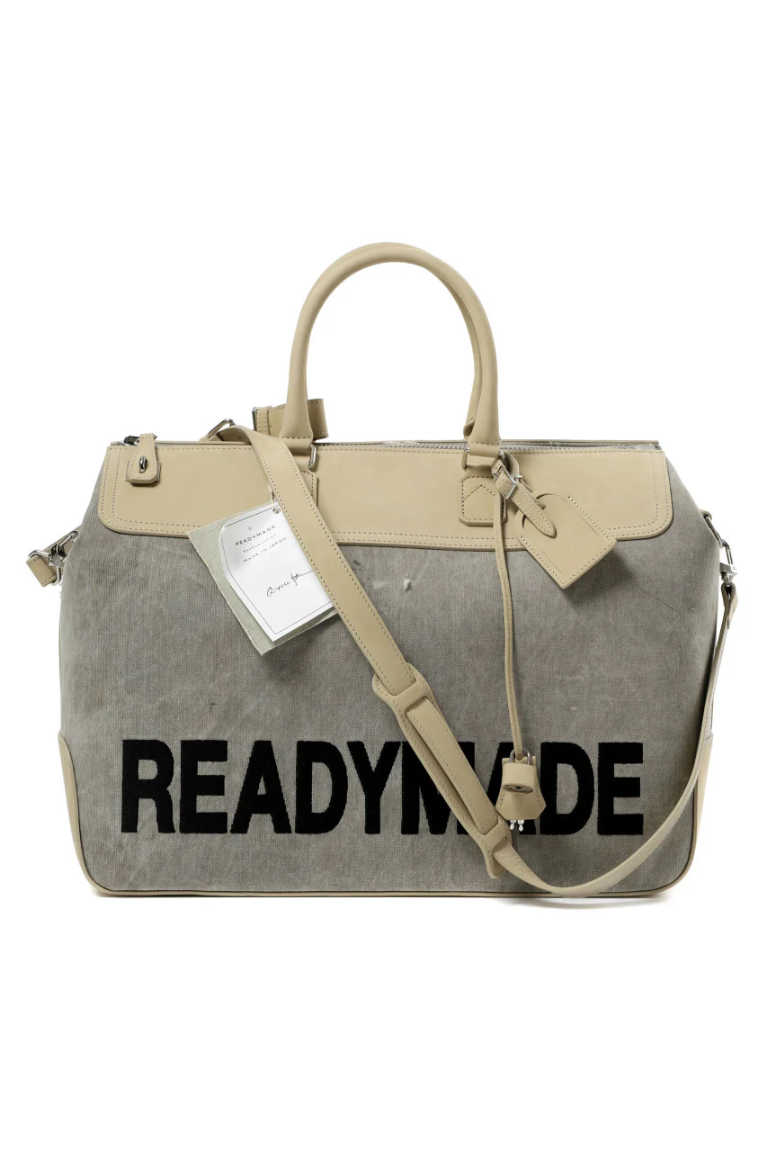 READYMADE GYM BAG LARGE (WHITE)