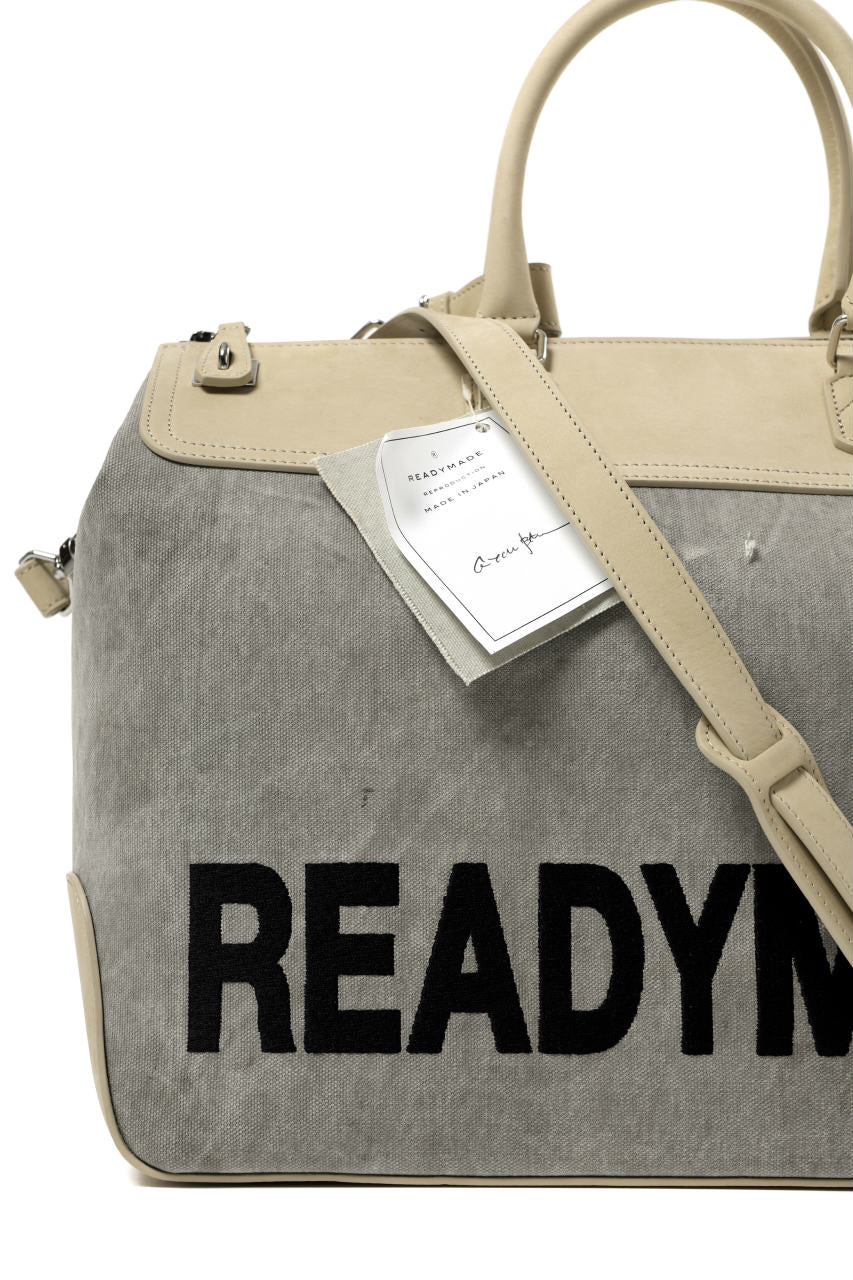 READYMADE GYM BAG LARGE (WHITE) - Image 8