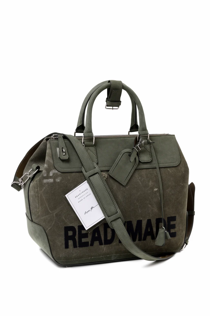 READYMADE GYM BAG MEDIUM (KHAKI #A) - Image 4