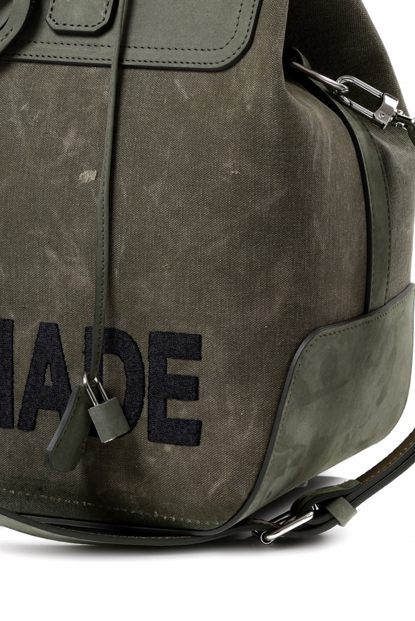 READYMADE GYM BAG MEDIUM (KHAKI #A) - Image 7