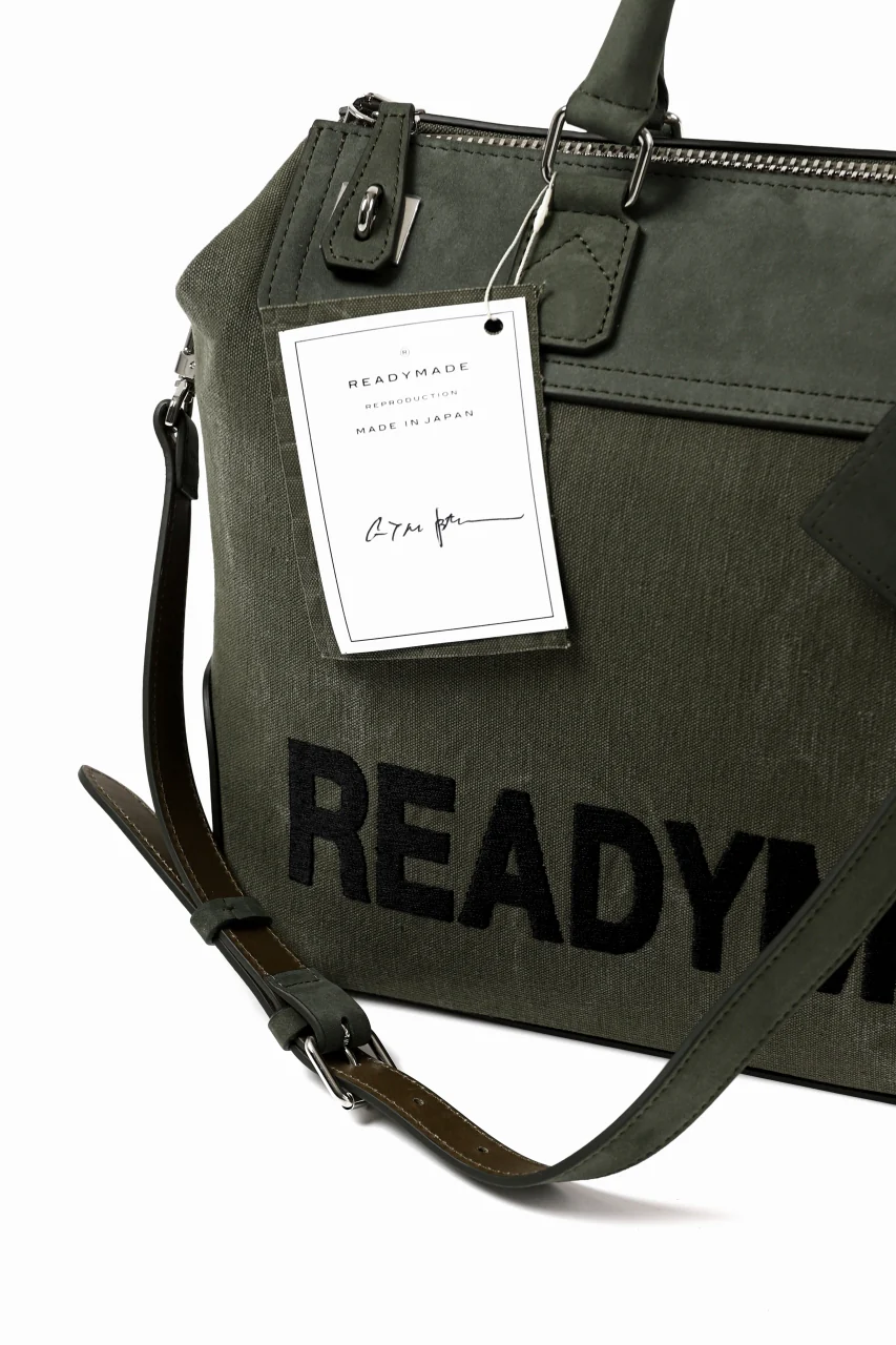 READYMADE GYM BAG MEDIUM (KHAKI) - Image 11