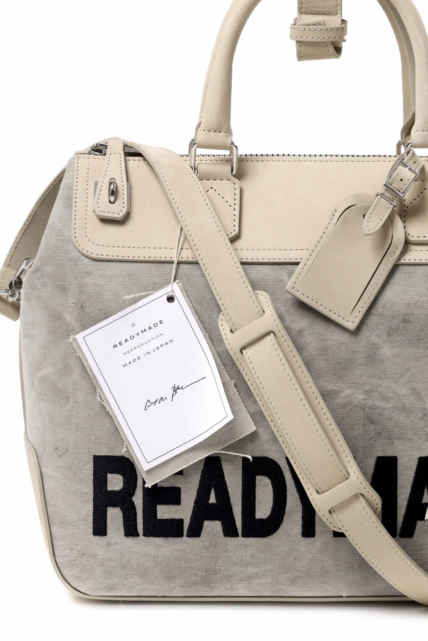 READYMADE GYM BAG MEDIUM (WHITE) - Image 10