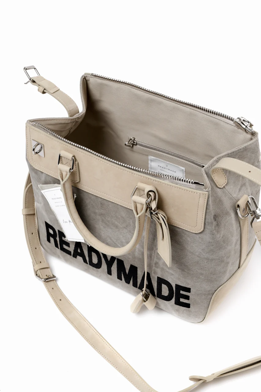 READYMADE GYM BAG MEDIUM (WHITE) - Image 12