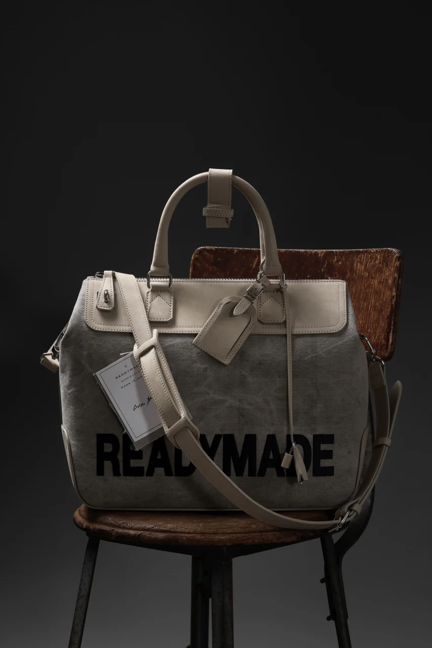 READYMADE GYM BAG MEDIUM (WHITE) - Image 13