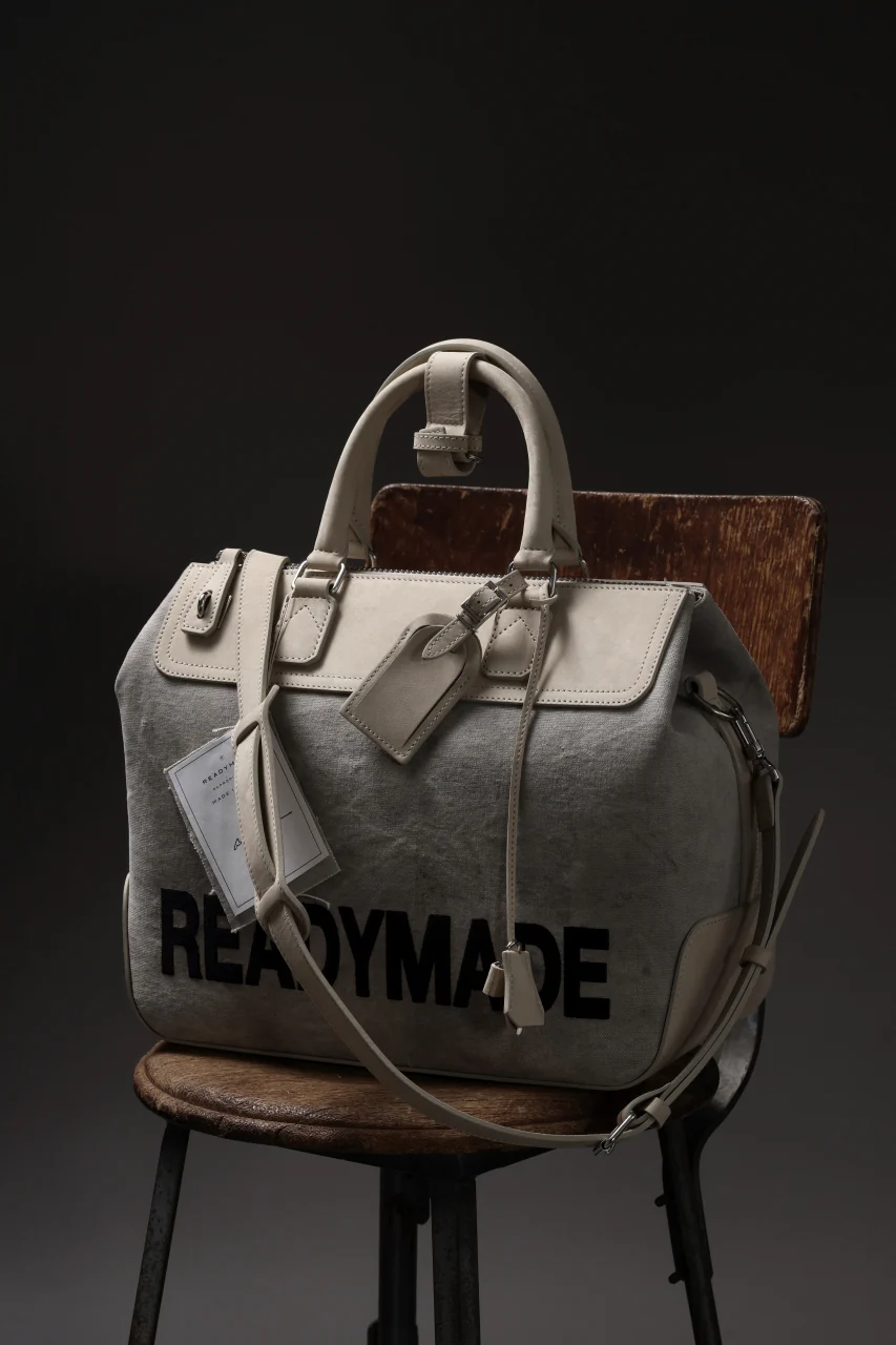 READYMADE GYM BAG MEDIUM (WHITE) - Image 14
