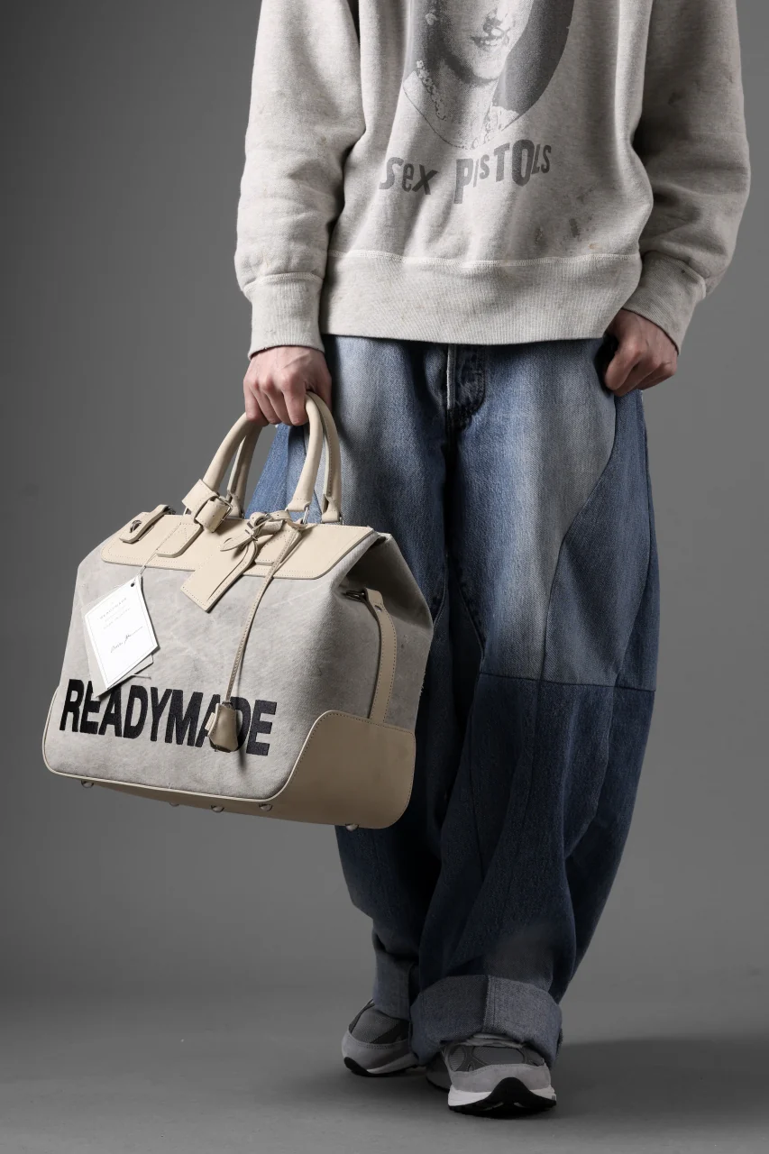 READYMADE GYM BAG MEDIUM (WHITE) - Image 18