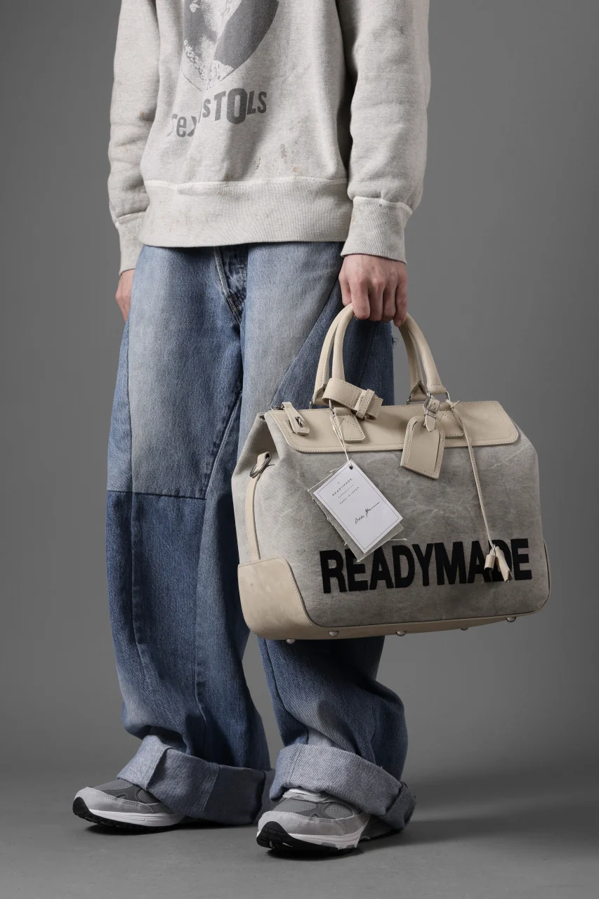 READYMADE GYM BAG MEDIUM (WHITE) - Image 19
