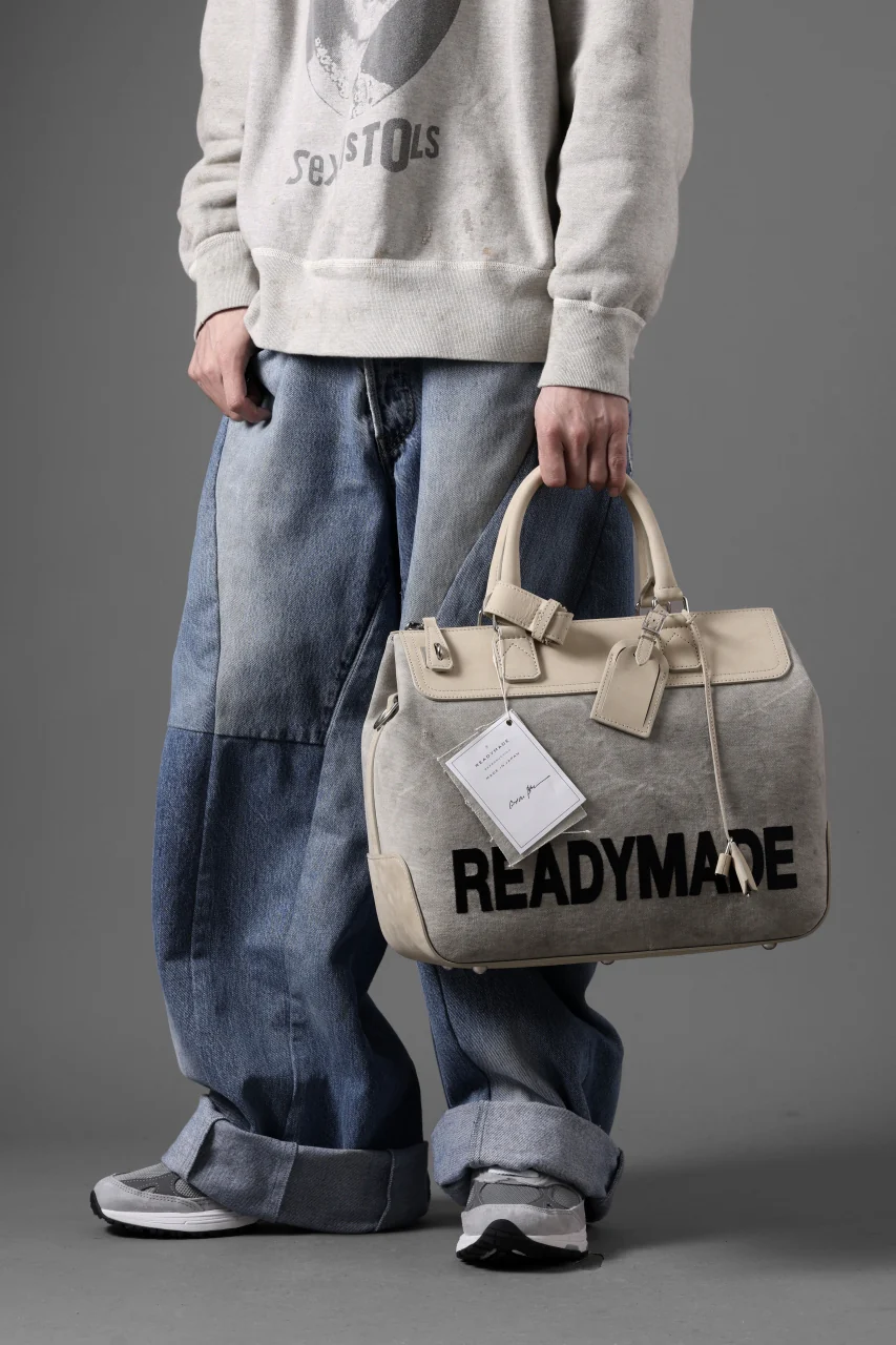 READYMADE GYM BAG MEDIUM (WHITE) - Image 20