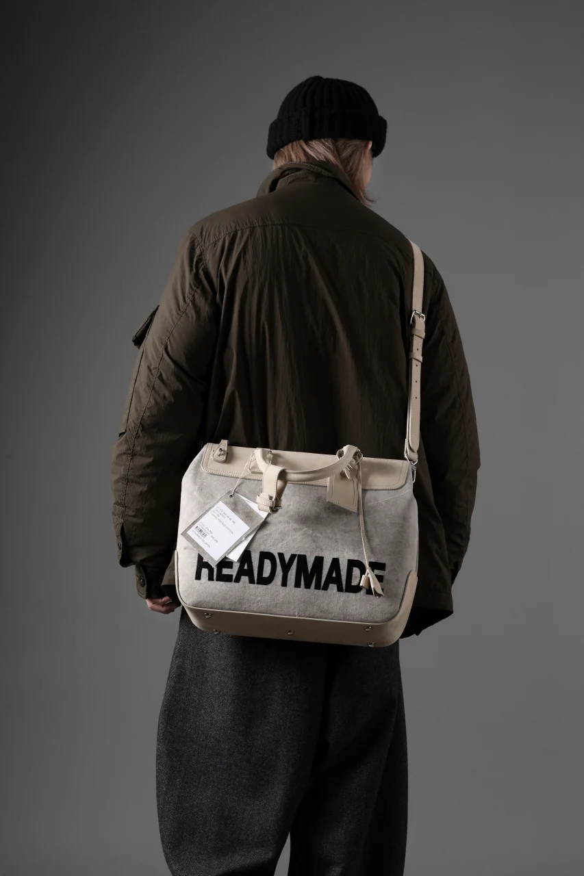 READYMADE GYM BAG MEDIUM (WHITE) - Image 25