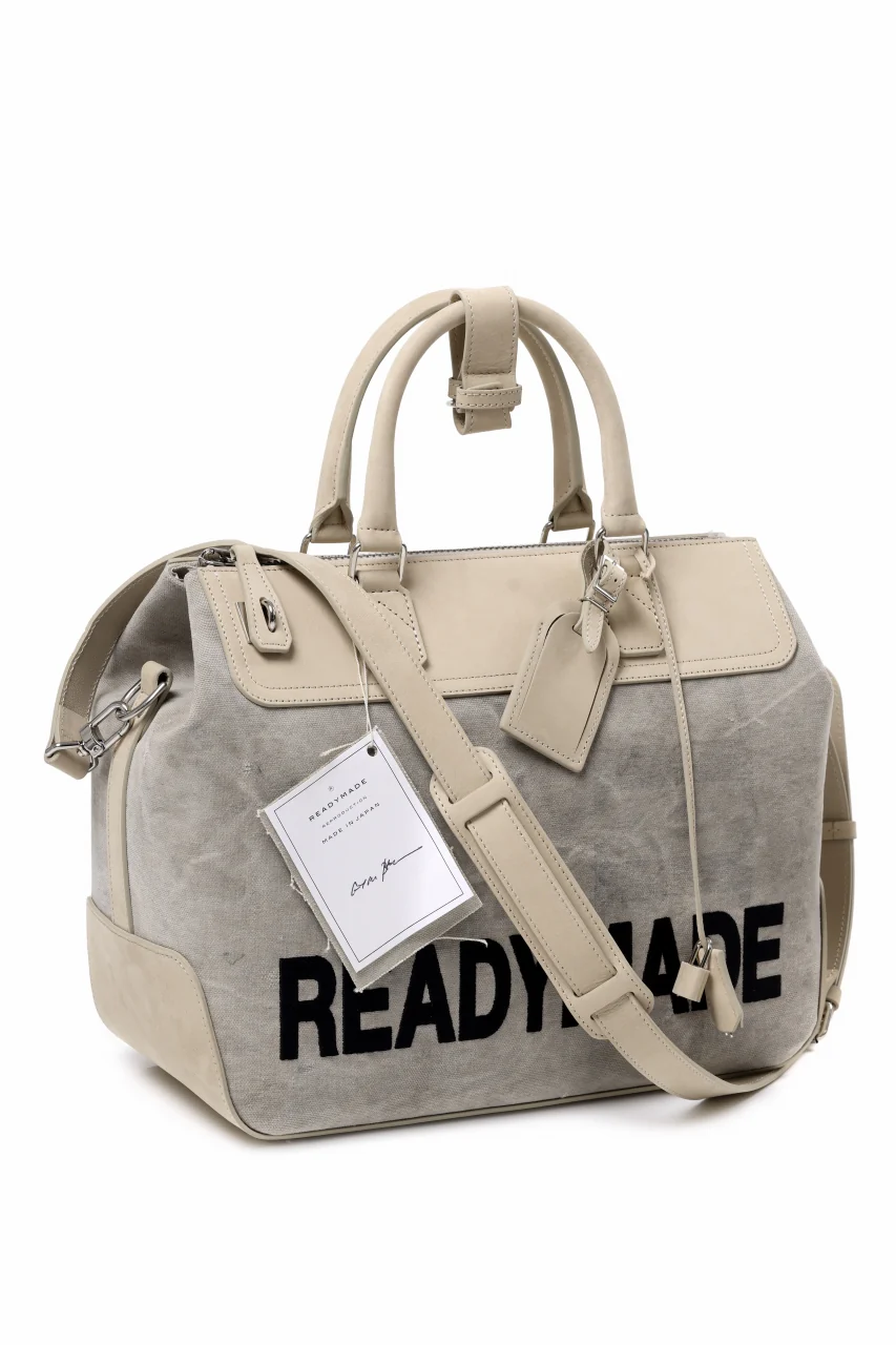 READYMADE GYM BAG MEDIUM (WHITE) - Image 4