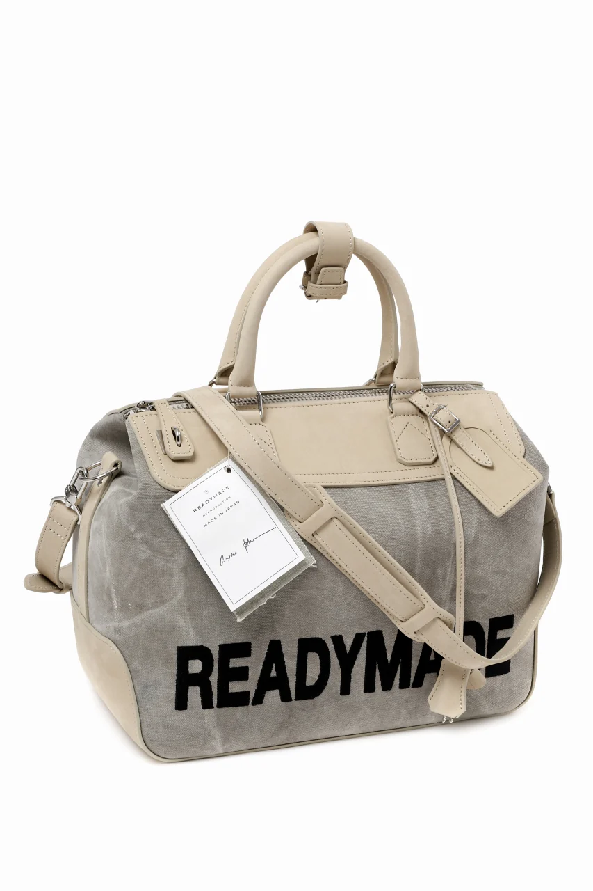 READYMADE GYM BAG MEDIUM (WHITE) - Image 3