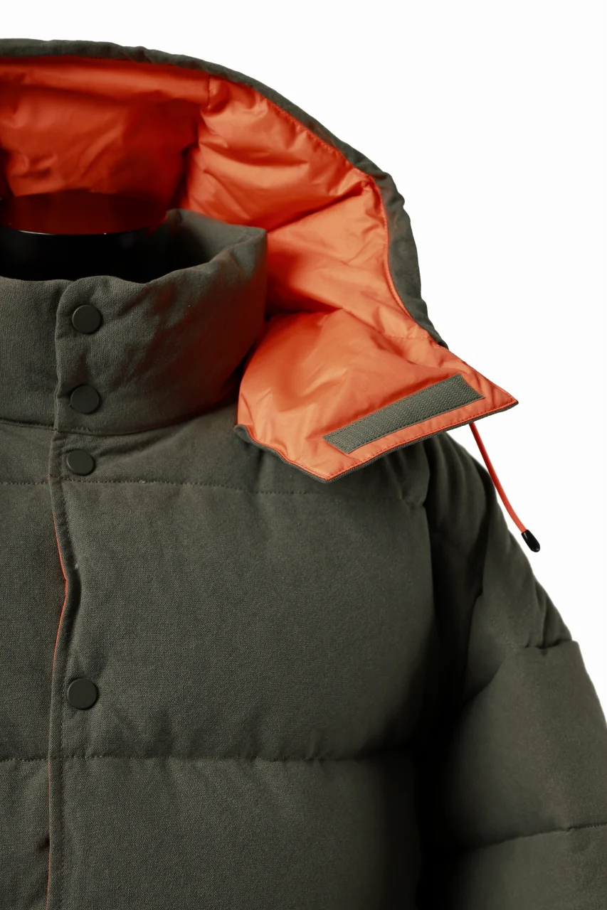 READYMADE HERITAGE DOWN JACKET (KHAKI GREEN) - Image 15