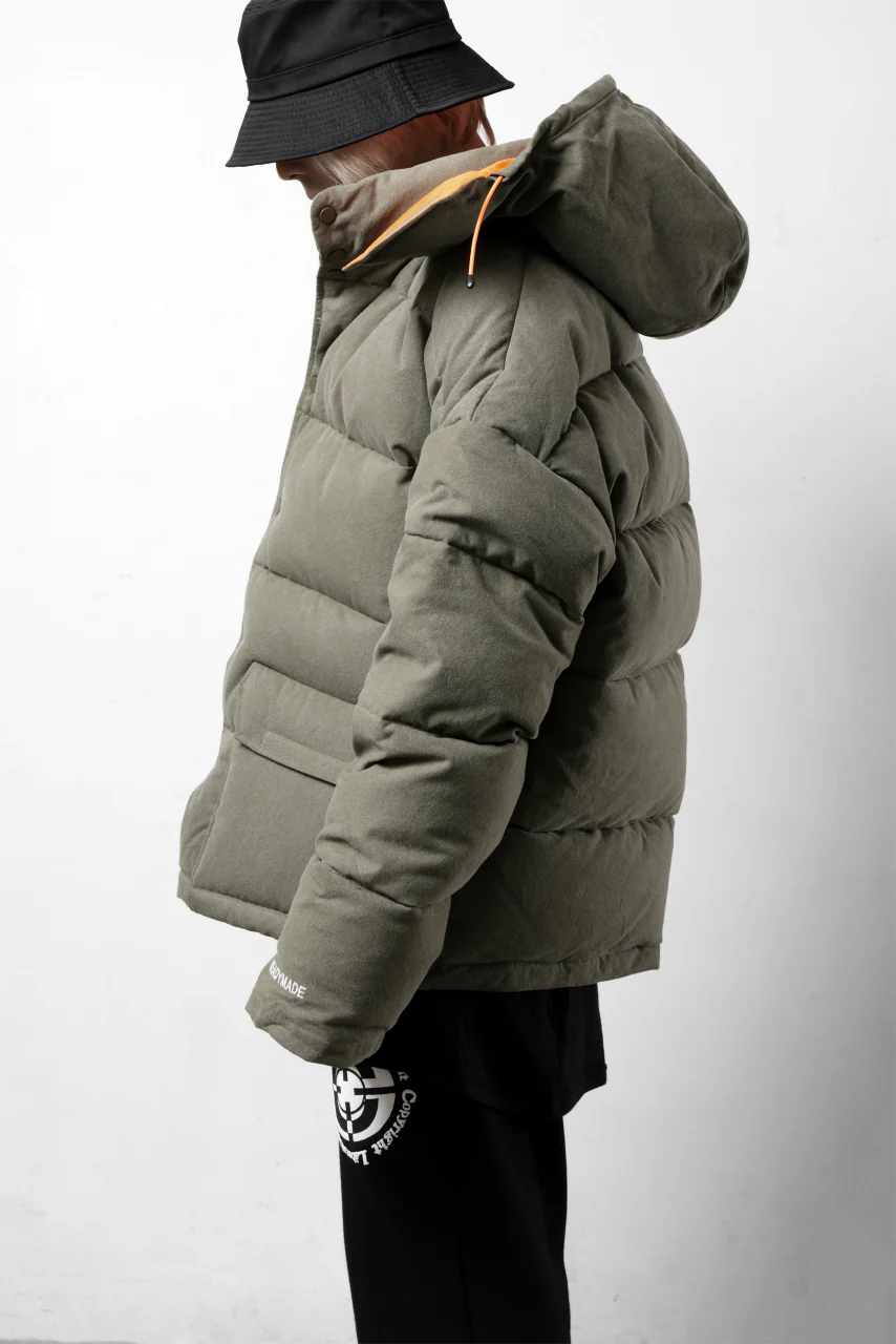 READYMADE HERITAGE DOWN JACKET (KHAKI GREEN) - Image 29