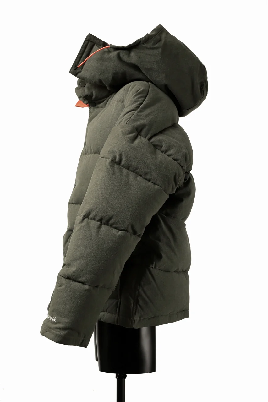 READYMADE HERITAGE DOWN JACKET (KHAKI GREEN) - Image 6