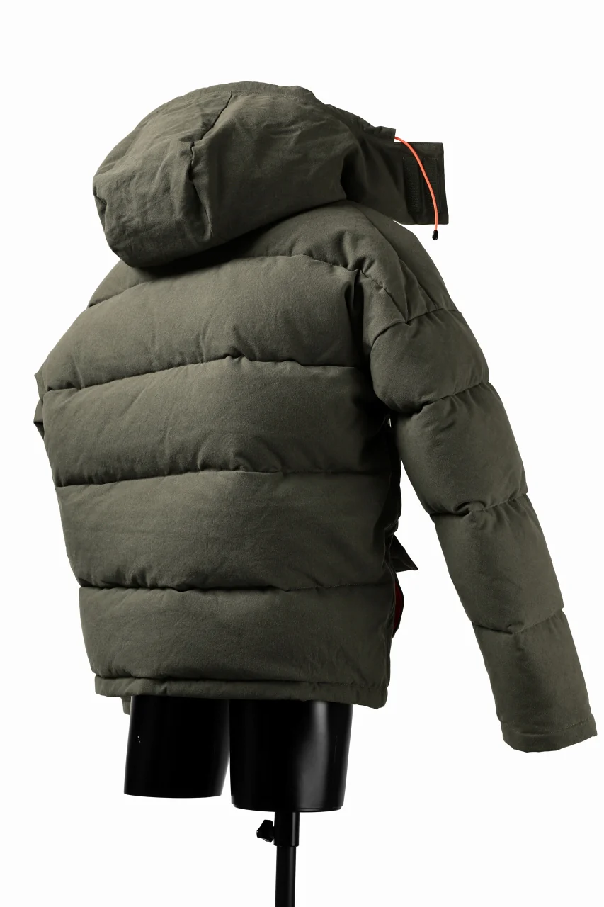 READYMADE HERITAGE DOWN JACKET (KHAKI GREEN) - Image 8