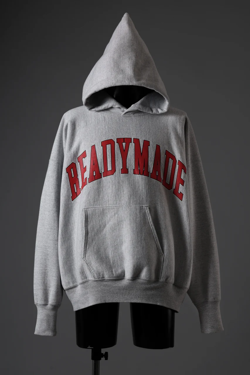 READYMADE HOODIE ARCH LOGO (GRAY) - Image 2