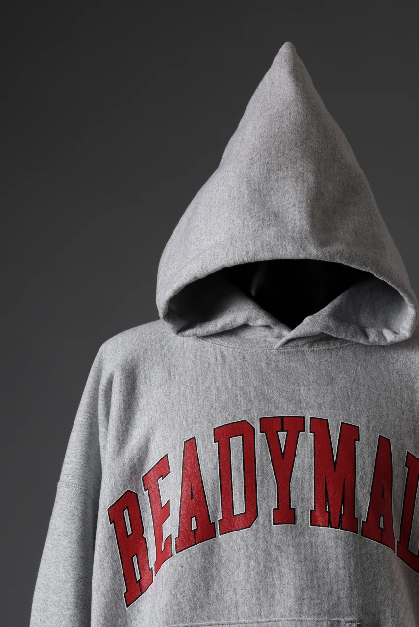 READYMADE HOODIE ARCH LOGO (GRAY) - Image 8