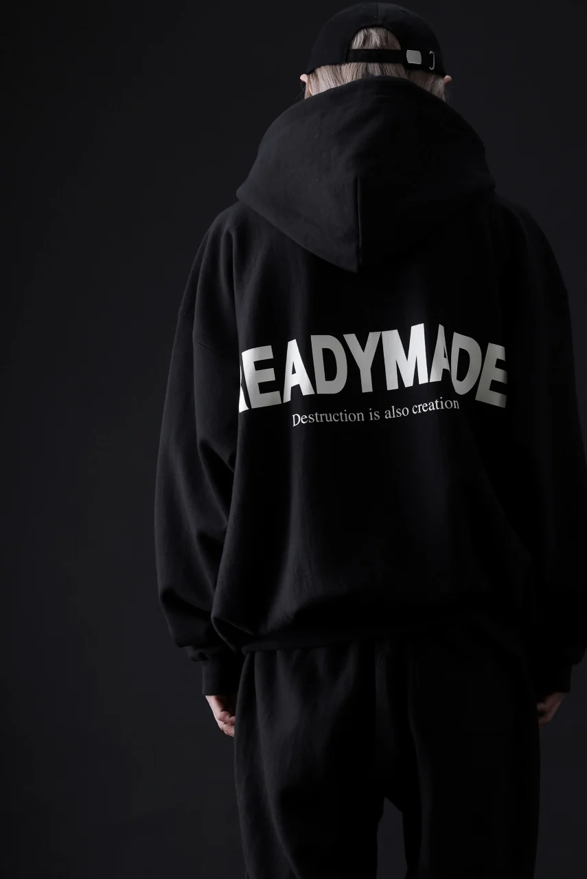 READYMADE HOODIE SMILE (BLACK) - Image 16