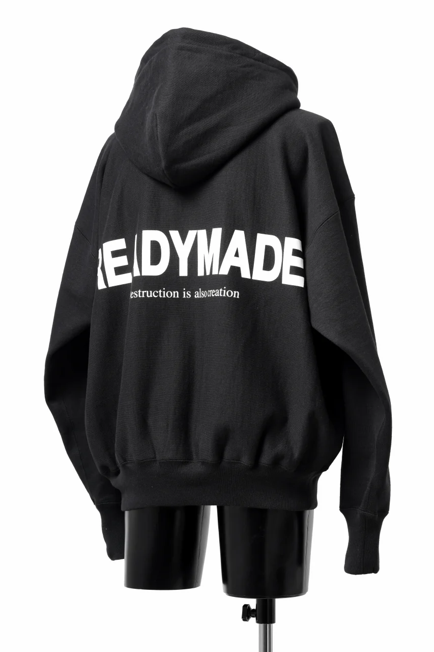READYMADE HOODIE SMILE (BLACK) - Image 5