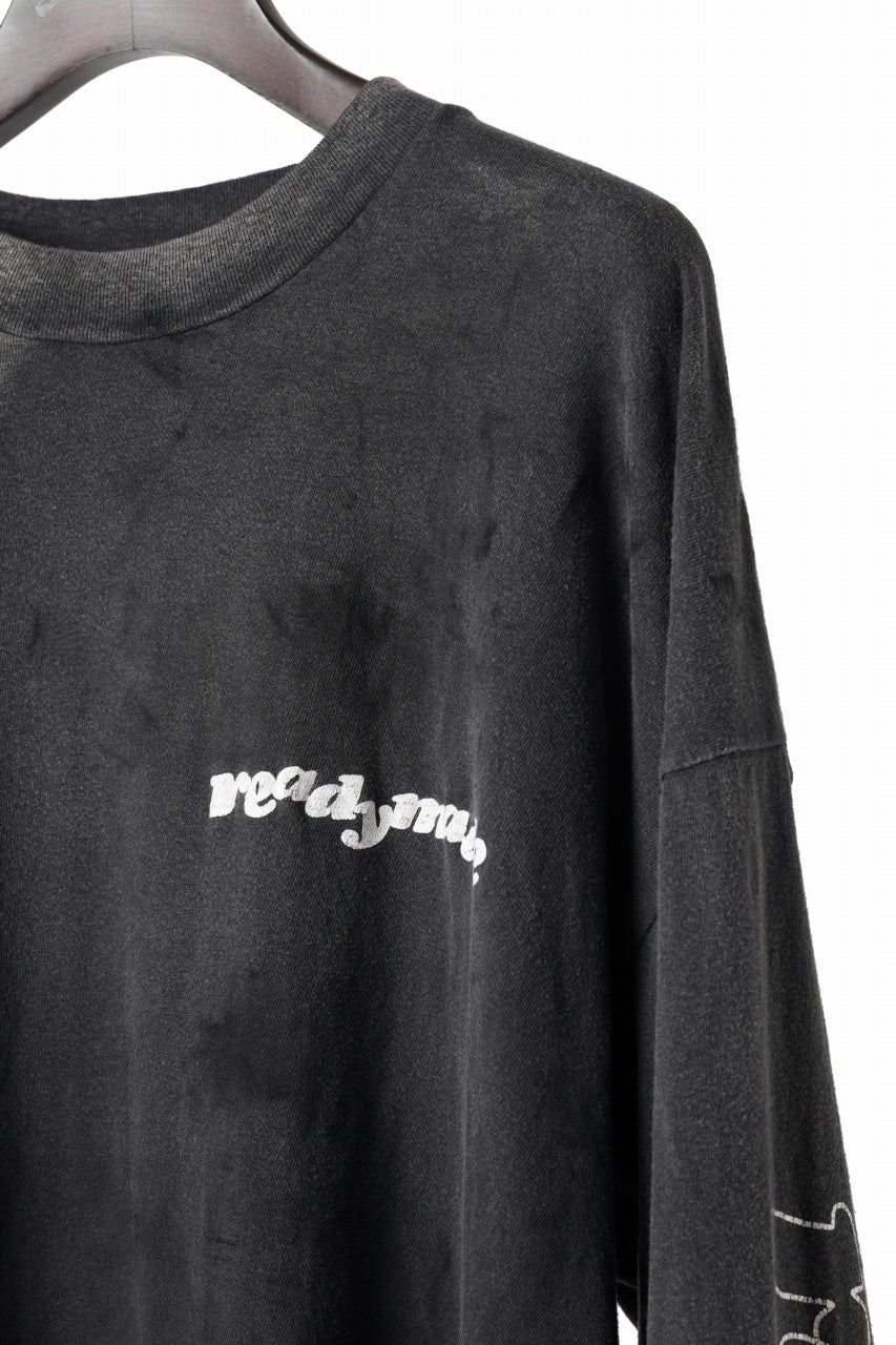READYMADE L/S T-SHIRT DESTRUCTION (BLACK) - Image 19