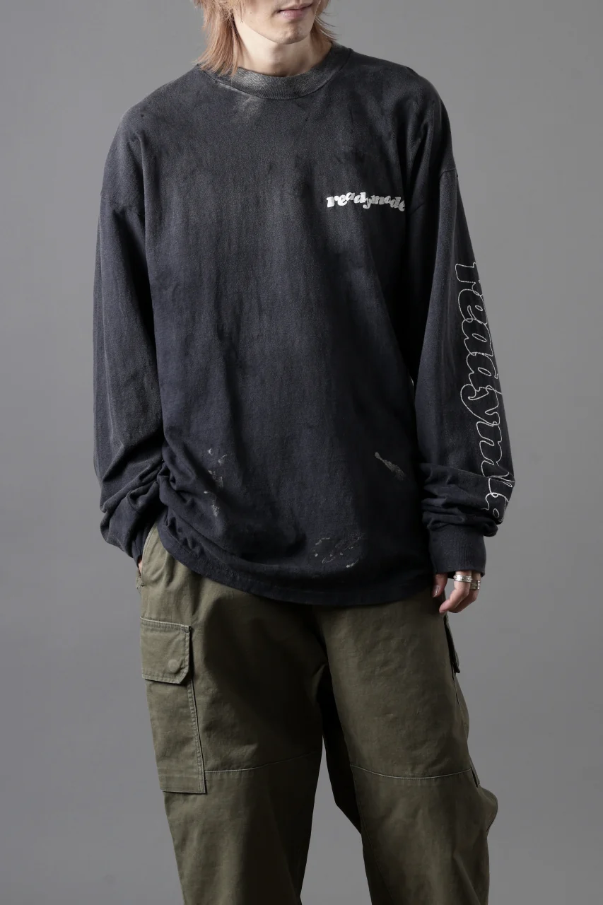 READYMADE L/S T-SHIRT DESTRUCTION (BLACK) - Image 32