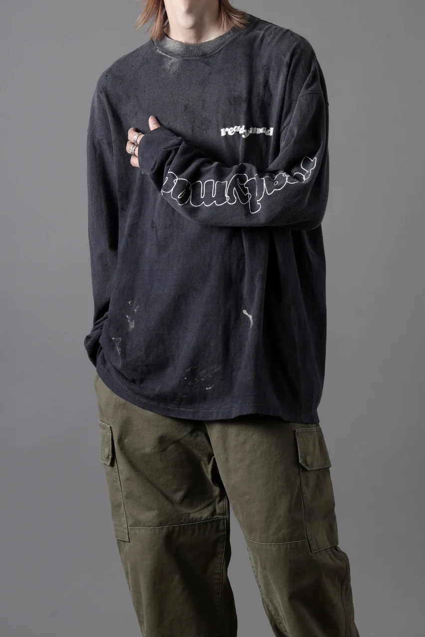 READYMADE L/S T-SHIRT DESTRUCTION (BLACK) - Image 34