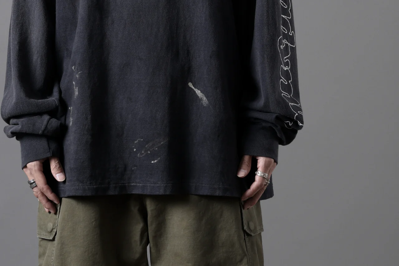 READYMADE L/S T-SHIRT DESTRUCTION (BLACK) - Image 54