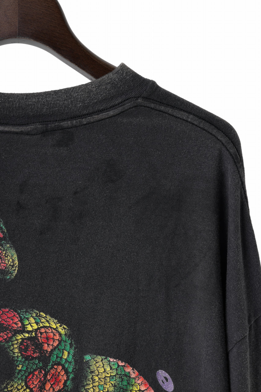 READYMADE L/S T-SHIRT SNAKE (BLACK) - Image 10