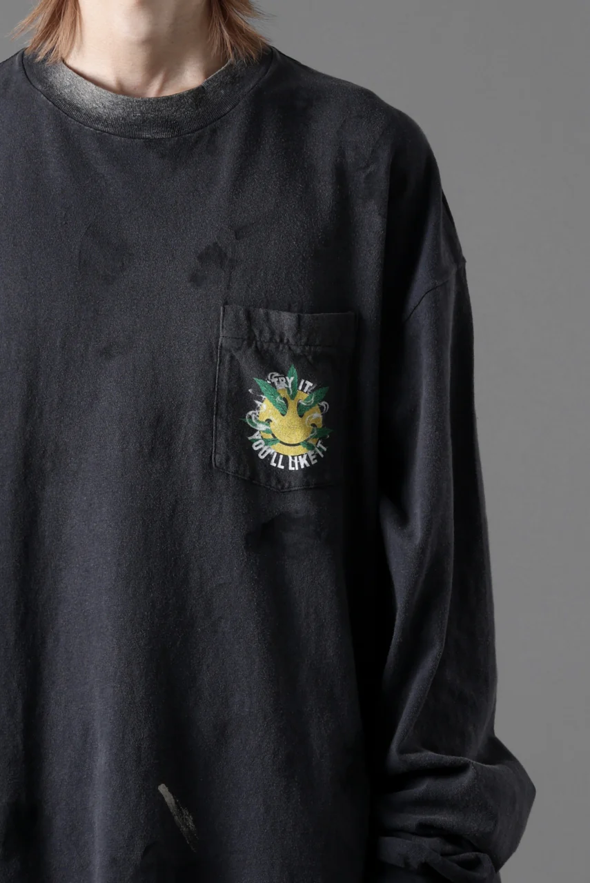 READYMADE L/S T-SHIRT SNAKE (BLACK) - Image 18