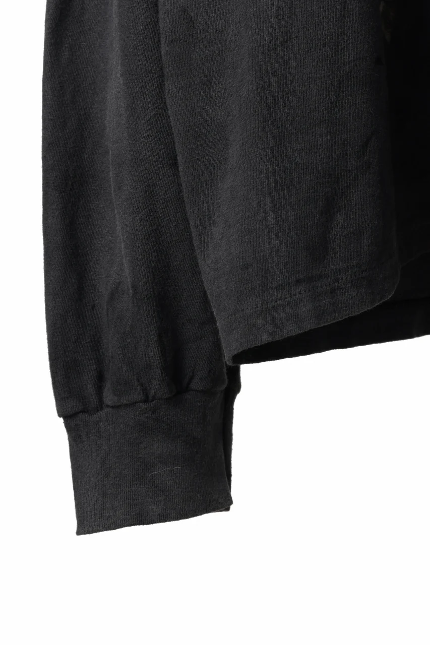 READYMADE L/S T-SHIRT SNAKE (BLACK) - Image 9