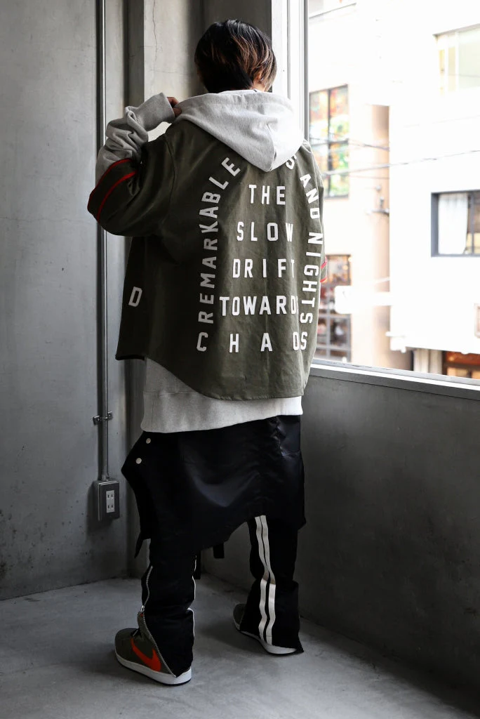 READYMADE MILITARY BASEBALL SHIRT (KHAKI GREEN #A) - Image 22
