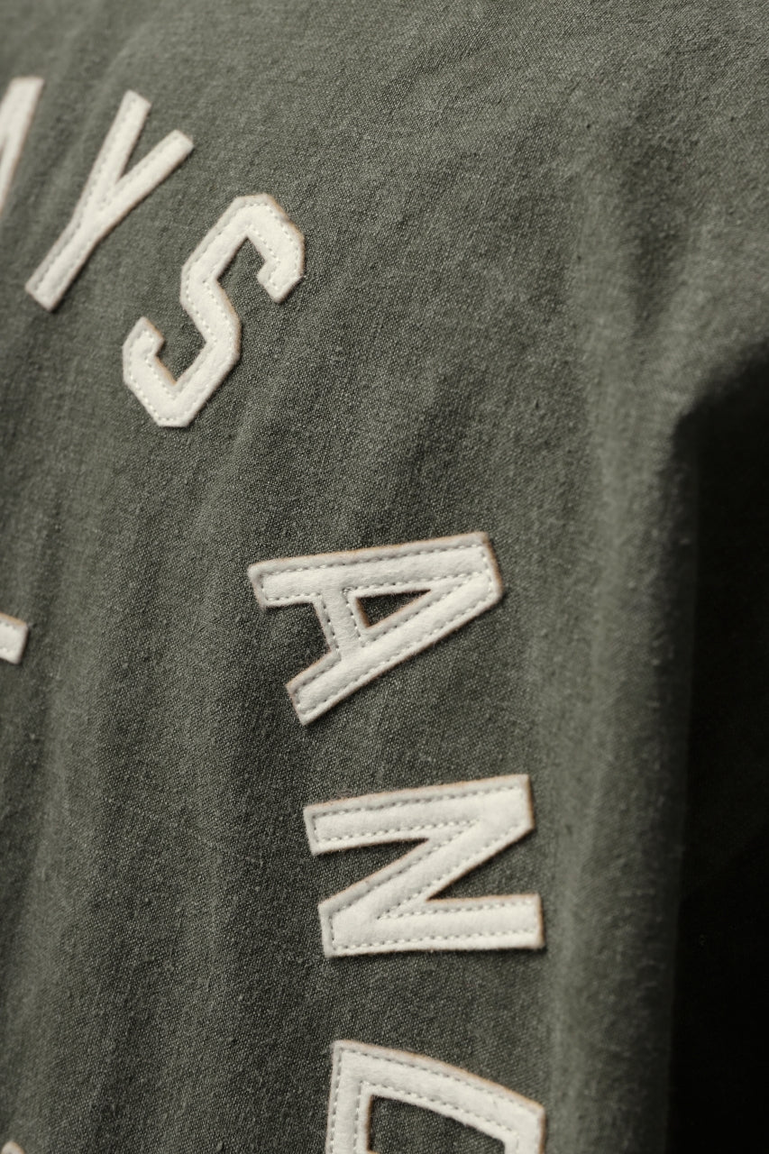 READYMADE MILITARY BASEBALL SHIRT (KHAKI GREEN #C) - Image 14