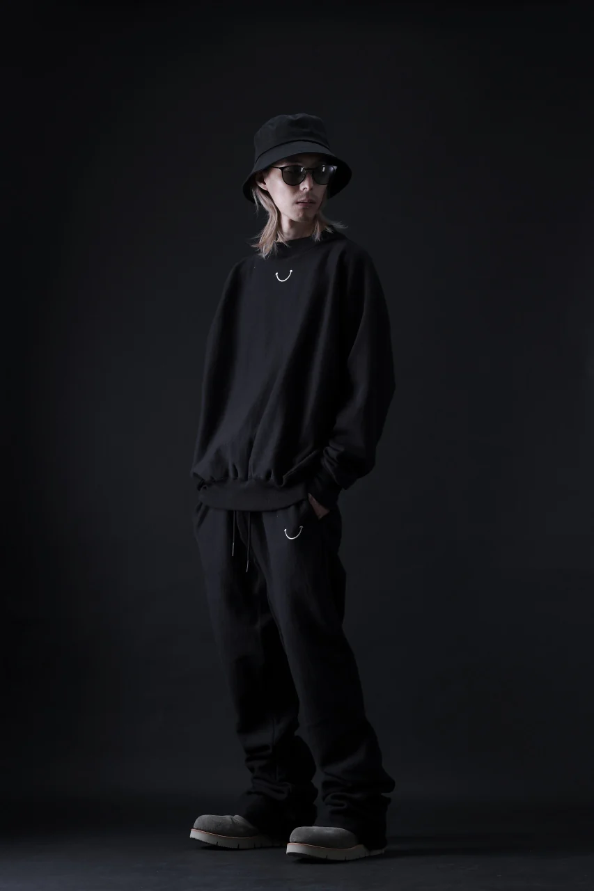 READYMADE MOCK NECK SWEAT SHIRT (BLACK) - Image 18