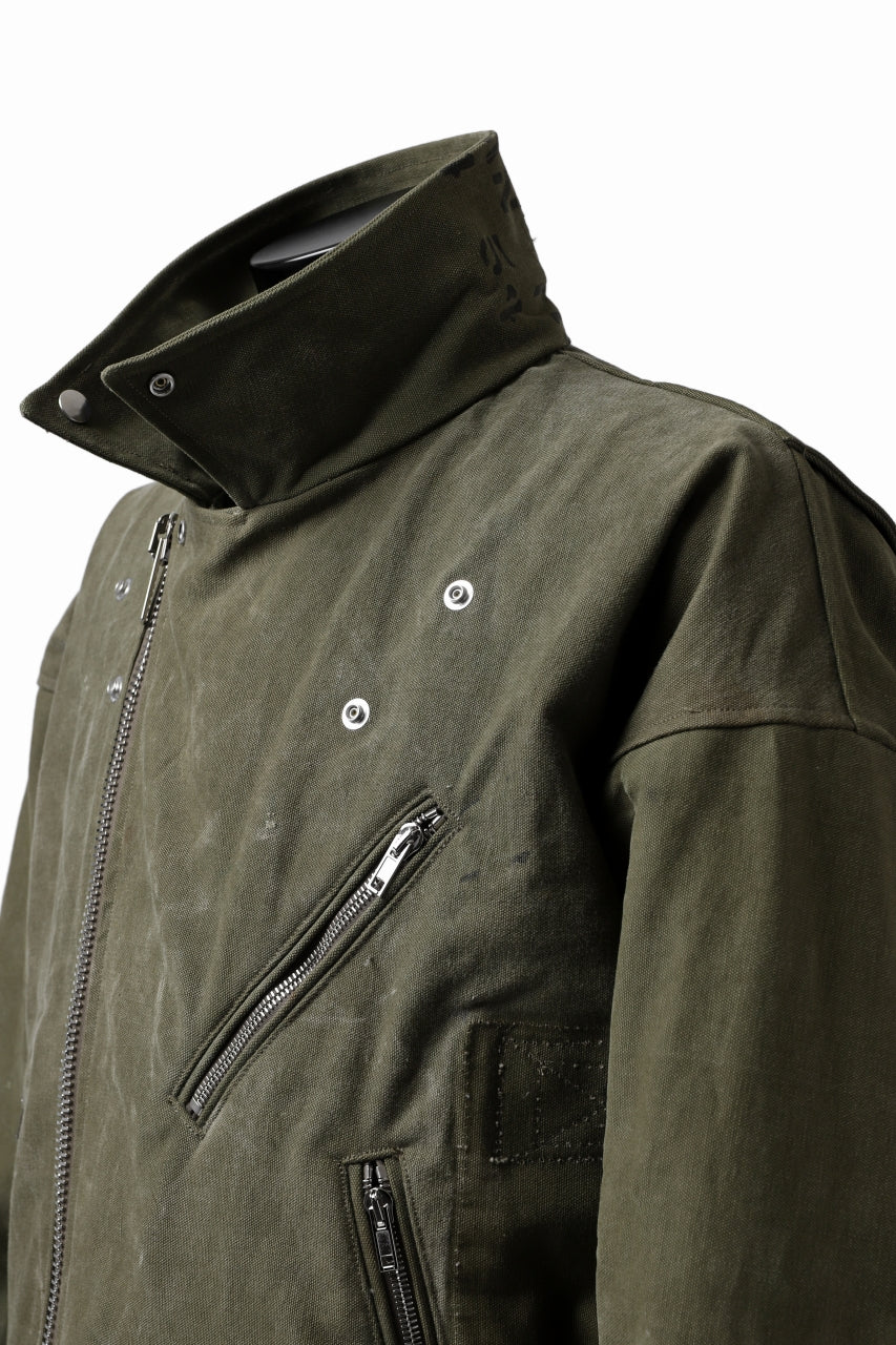 READYMADE MOTORCYCLE JACKET (GREEN #A) - Image 22