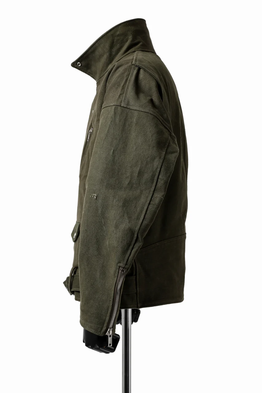 READYMADE MOTORCYCLE JACKET (GREEN #B) - Image 2