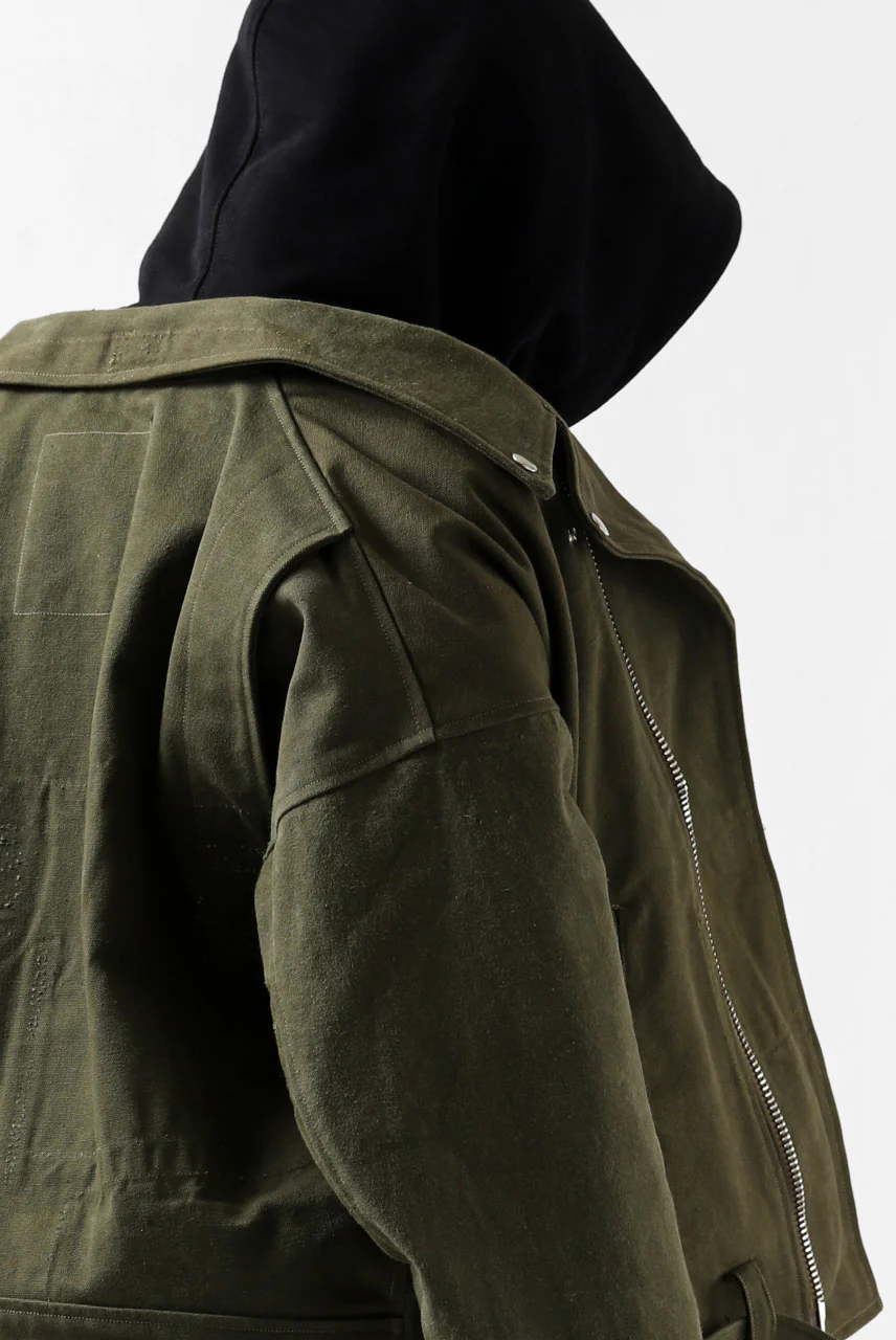 READYMADE MOTORCYCLE JACKET (GREEN #B) - Image 41