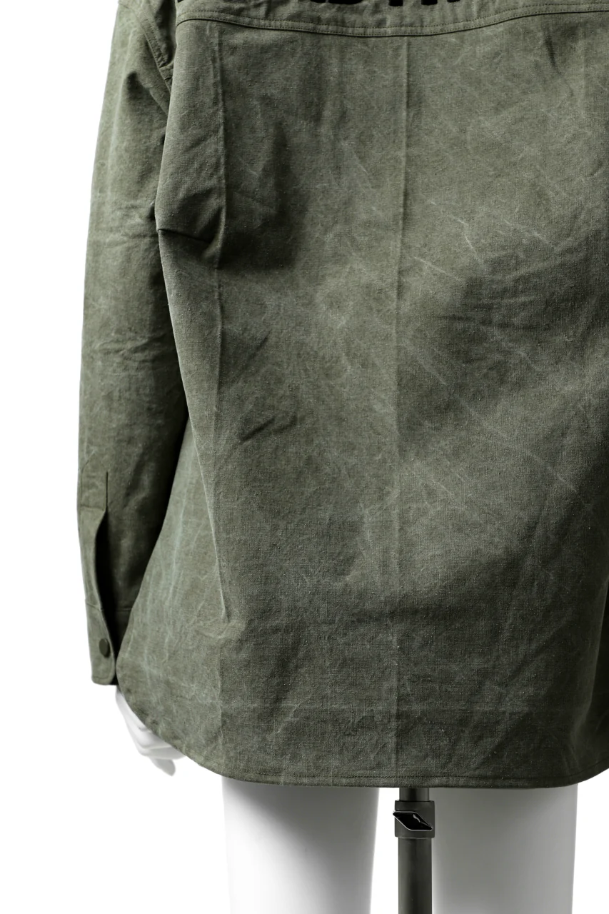 READYMADE OVERSIZE SHIRT (KHAKI GREEN #A) - Image 18