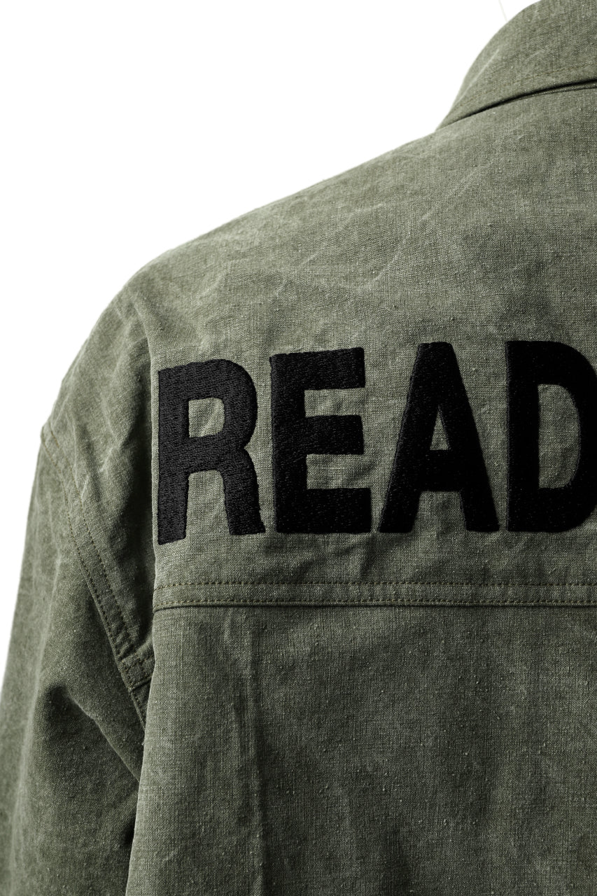 READYMADE OVERSIZE SHIRT (KHAKI GREEN #A) - Image 19