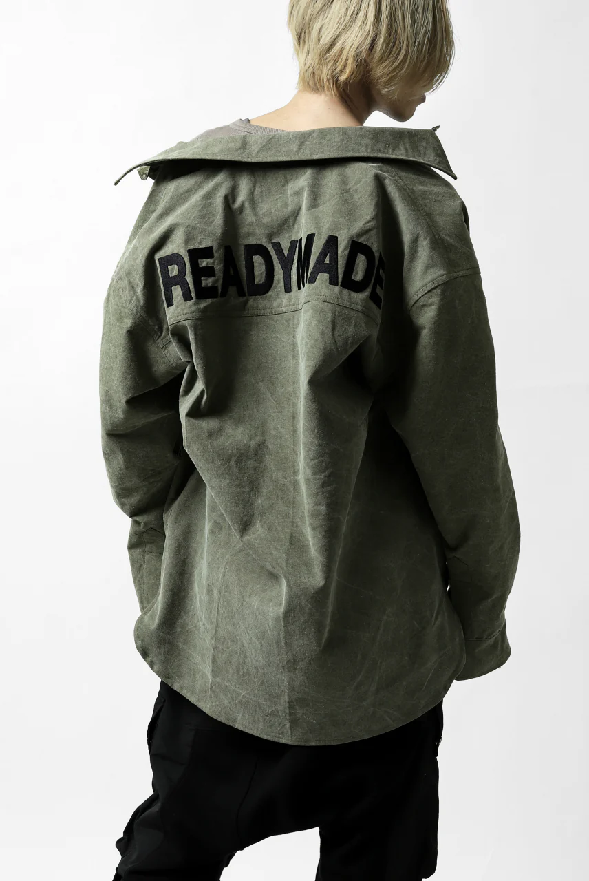 READYMADE OVERSIZE SHIRT (KHAKI GREEN #A) - Image 2