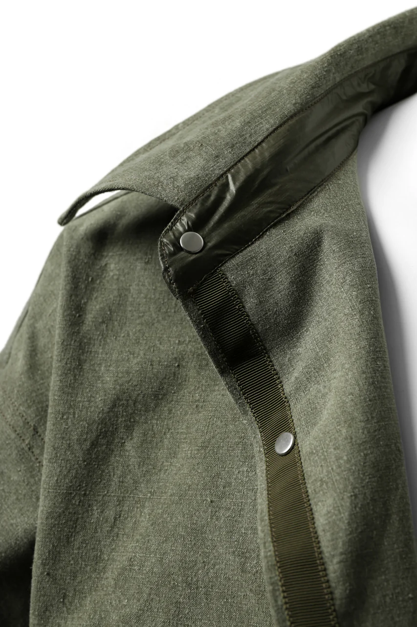 READYMADE OVERSIZE SHIRT (KHAKI GREEN #A) - Image 21