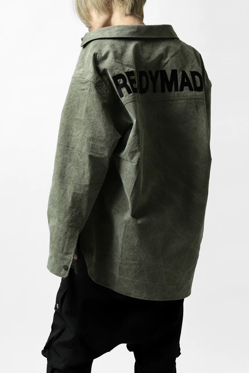 READYMADE OVERSIZE SHIRT (KHAKI GREEN #A) - Image 28