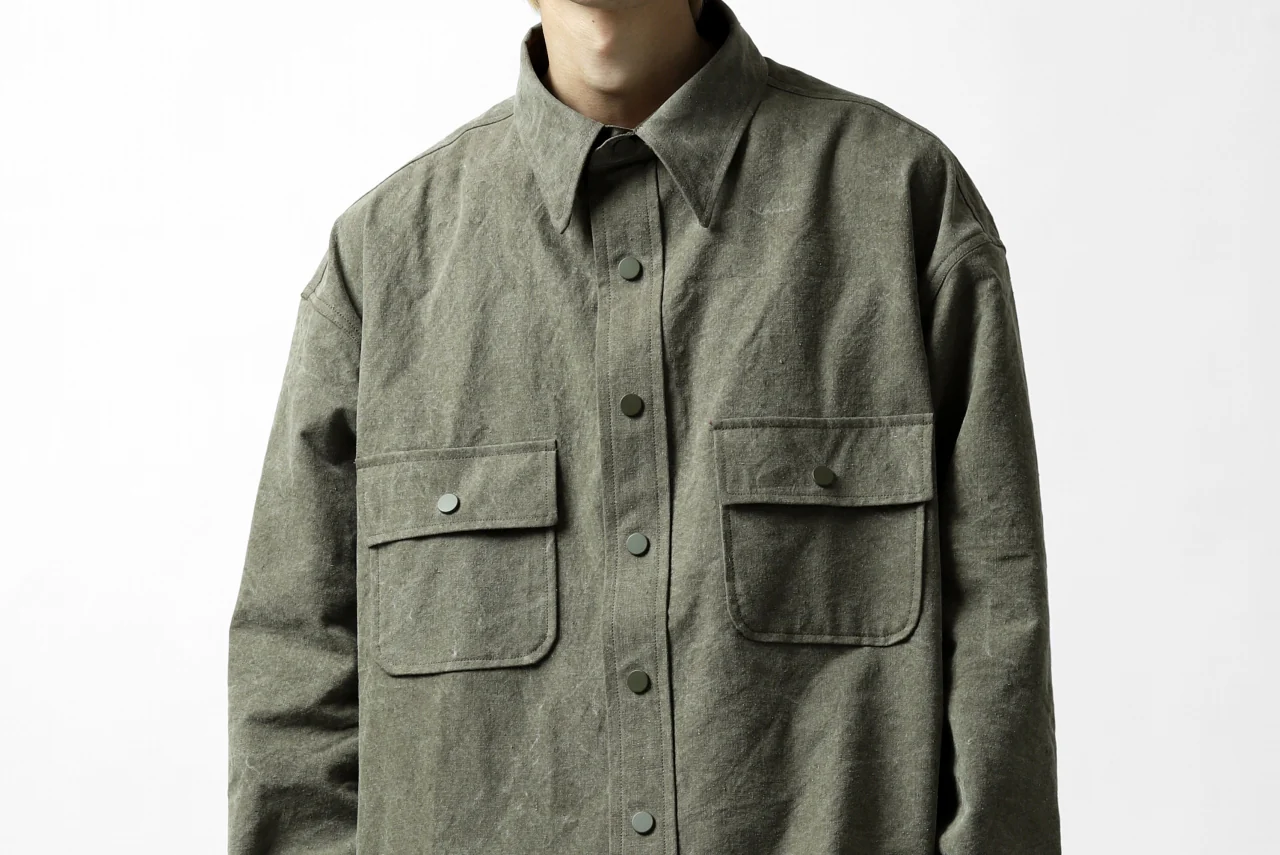 READYMADE OVERSIZE SHIRT (KHAKI GREEN #A) - Image 54