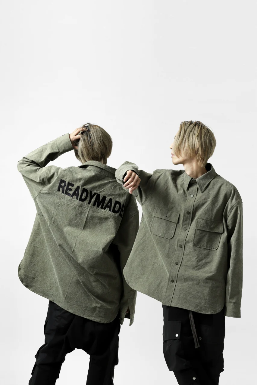READYMADE OVERSIZE SHIRT (KHAKI GREEN #A) - Image 57