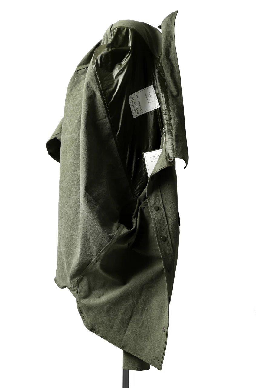 READYMADE OVERSIZE SHIRT (KHAKI GREEN #B) - Image 7
