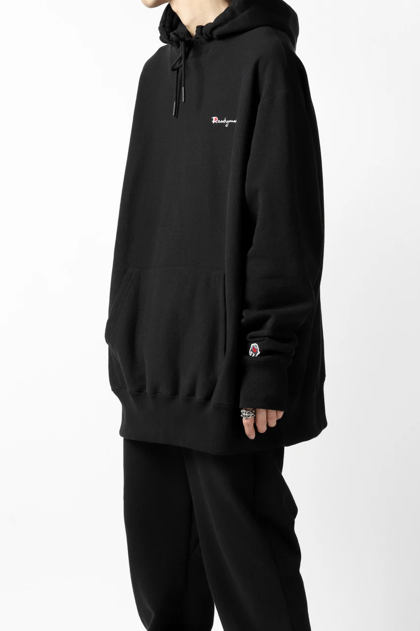 READYMADE PIONCHAM SWEAT HOODIE (BLACK) - Image 21