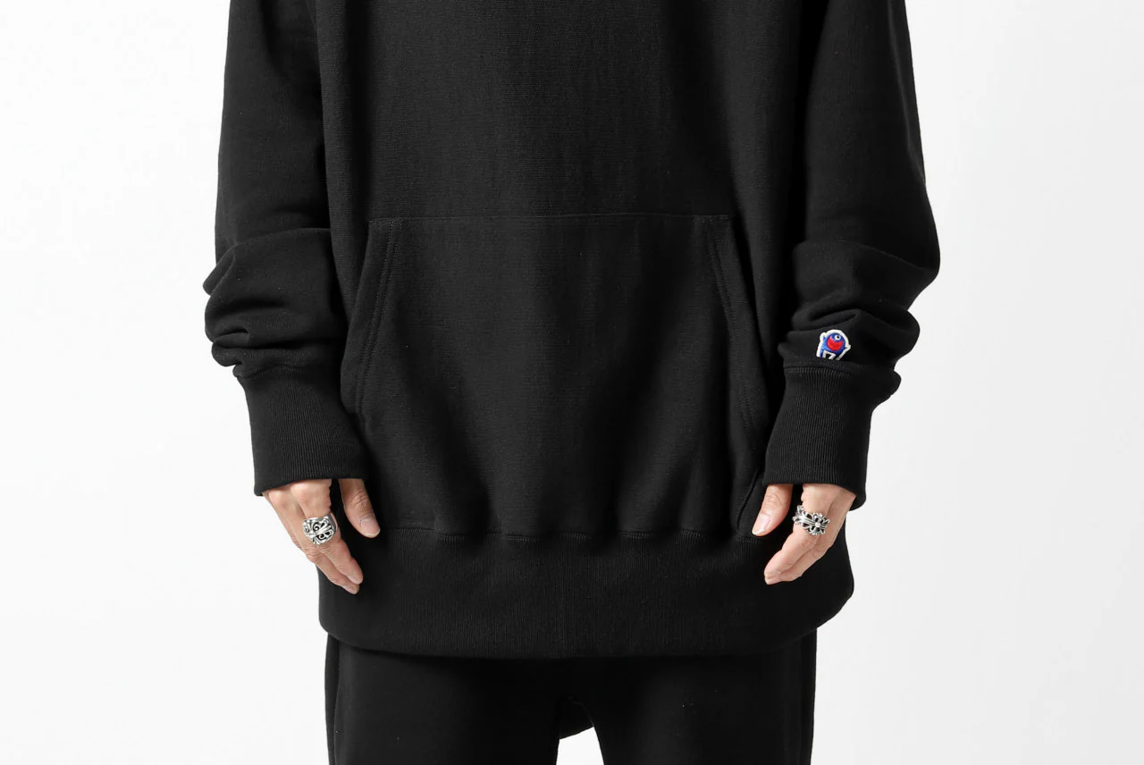READYMADE PIONCHAM SWEAT HOODIE (BLACK) - Image 39