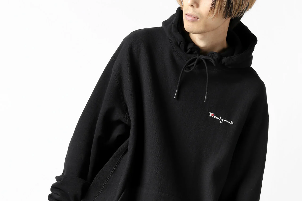 READYMADE PIONCHAM SWEAT HOODIE (BLACK) - Image 40