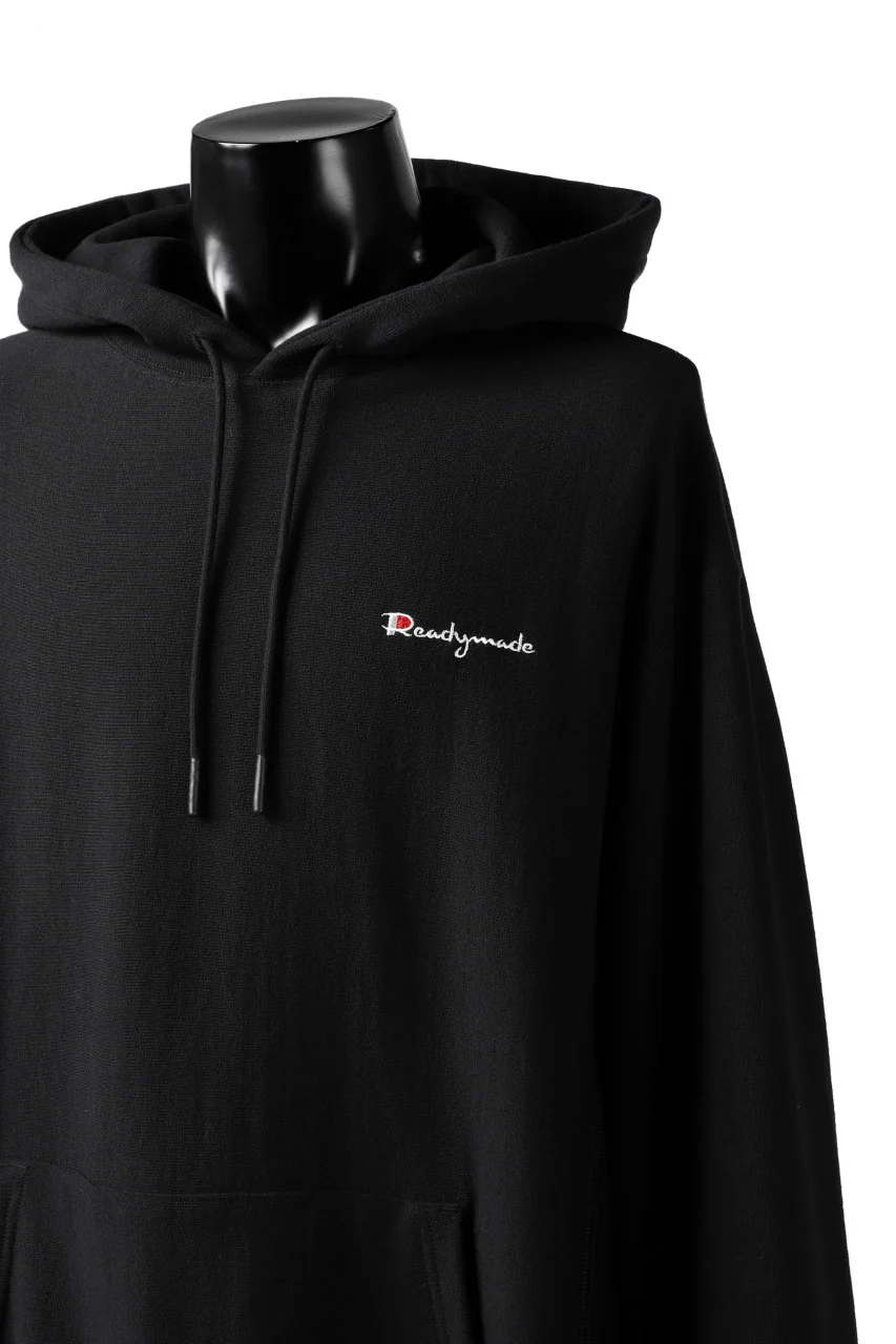 READYMADE PIONCHAM SWEAT HOODIE (BLACK) - Image 8